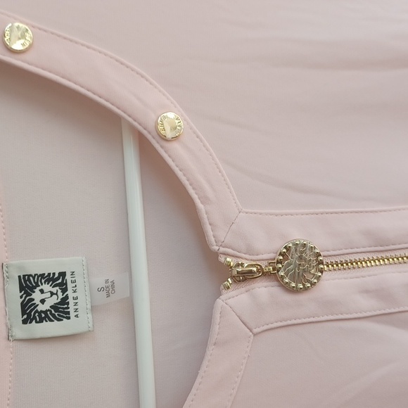 NWOT Anne Klein Womans Pink Blouse - Picture 2 of 7